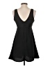 Aqua 100% Polyester Solid Black Cocktail Dress Size XS - photo 2