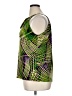 Worthington Green Sleeveless Blouse Size XL - photo 5