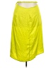 Future Collective 100% Polyester Solid Yellow Green Casual Skirt Size 18 - photo 1