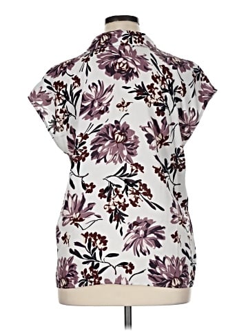 Ann Taylor Factory Short Sleeve Blouse (view 2)