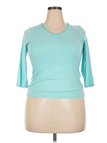 Coldwater Creek 3/4 Sleeve T-Shirt (view 1)