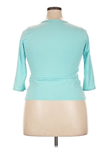 Coldwater Creek 3/4 Sleeve T-Shirt (view 2)