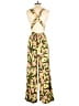 Target Tropical Yellow Jumpsuit Size XS - photo 2