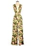 Target Tropical Yellow Jumpsuit Size XS - photo 1