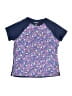 Lands' End Blue Rash Guard Size 10+-12+ - photo 1