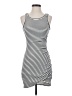 Gilli Stripes White Casual Dress Size XS - photo 1