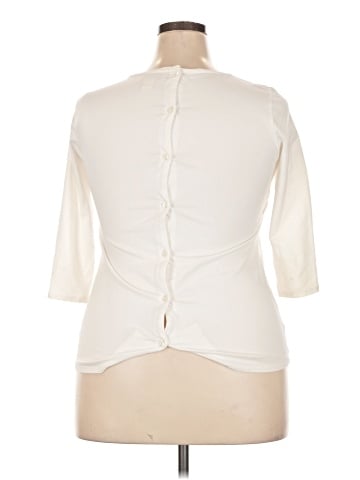 Coldwater Creek 3/4 Sleeve Top (view 2)