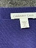 Coldwater Creek Blue Sweater Vest Size M - photo 4