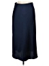 Renee C. Solid Blue Formal Skirt Size M - photo 1