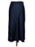 Renee C. Solid Blue Formal Skirt Size M - photo 2