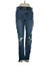 Lucky Brand Solid Blue Jeans Size 27 waist - photo 1