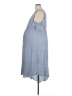 Isabel Maternity 100% Rayon Blue Casual Dress Size XL Maternity - photo 5