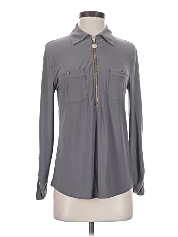 Anne Klein Long Sleeve Blouse (view 1)