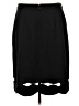 Talbots Solid Black Formal Skirt Size 12 - photo 2