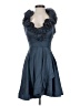 B. Darlin 100% Polyester Blue Cocktail Dress Size 5 - photo 1