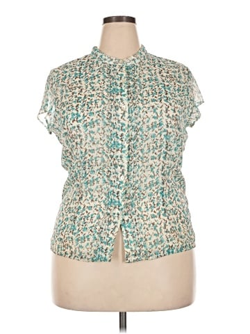 Coldwater Creek Short Sleeve Blouse (view 1)