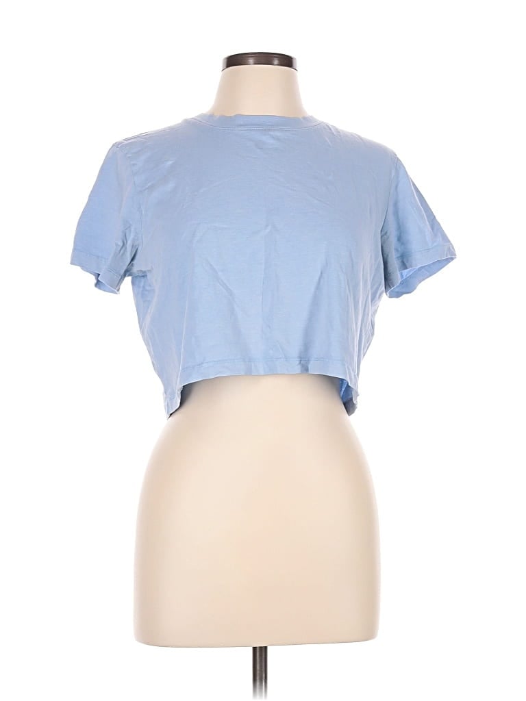 Pre-owned Cotton On Short Sleeve T-shirt In Blue