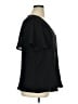 BLOOMCHIC 100% Polyester Black Short Sleeve Blouse Size 14 - photo 4