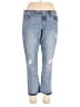 Gap Hearts Blue Jeans Size 33 waist - photo 1