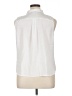 DKNY 100% Polyester White Sleeveless Blouse Size XL (petite) - photo 2