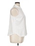 DKNY 100% Polyester White Sleeveless Blouse Size XL (petite) - photo 4