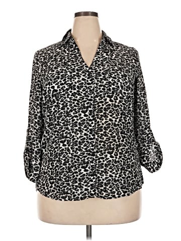 Iz Byer 3/4 Sleeve Blouse (view 1)