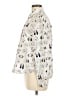 Boden 100% Cotton Print Ivory Long Sleeve Blouse Size 8R - photo 5