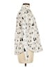 Boden 100% Cotton Print Ivory Long Sleeve Blouse Size 8R - photo 4