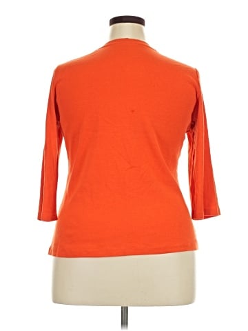 St. John's Bay 3/4 Sleeve T-Shirt (view 2)