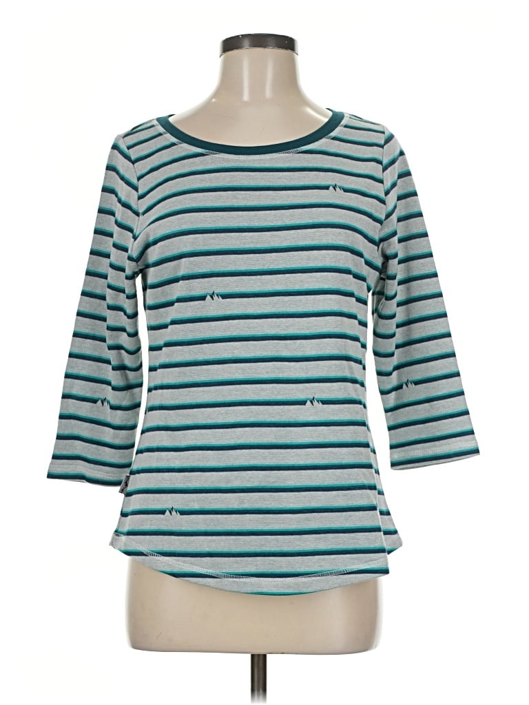 Assorted Brands 3/4 Sleeve T-shirt In Teal