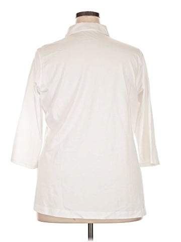 Lauren by Ralph Lauren 3/4 Sleeve Blouse (view 2)