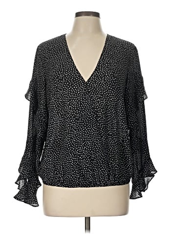 Max Studio Long Sleeve Blouse (view 1)
