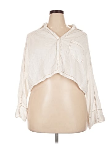 7 For All Mankind 3/4 Sleeve Blouse (view 1)