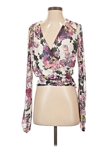 Bebe Long Sleeve Blouse (view 1)