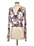 Bebe Pink Long Sleeve Blouse Size S - photo 1