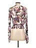 Bebe Pink Long Sleeve Blouse Size S - photo 2