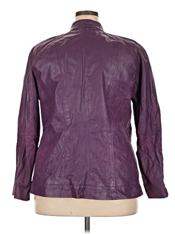 Jessica London Leather Jacket (view 2)