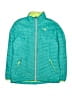 The North Face 100% Nylon Teal Blue Snow Jacket Size 18 - photo 1