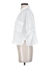 Moa Moa 100% Polyester White Short Sleeve Blouse Size S - photo 5