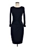 Cache Solid Black Cocktail Dress Size M - photo 1