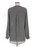 Pleione 100% Polyester Gray Long Sleeve Blouse Size M - photo 2