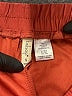 Bebop 100% Rayon Paisley Orange Shorts Size S - photo 3