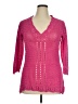 Lilly Pulitzer 100% Cotton Pink Pullover Sweater Size XL - photo 1