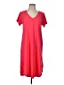 Bobi 100% Cotton Red Casual Dress Size L - photo 1