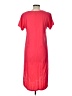 Bobi 100% Cotton Red Casual Dress Size L - photo 2