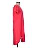 Bobi 100% Cotton Red Casual Dress Size L - photo 4