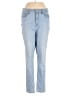 CALVIN KLEIN JEANS Solid Blue Jeans Size 14 - photo 1