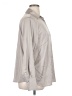 H&M Metallic Silver Long Sleeve Blouse Size XL - photo 4