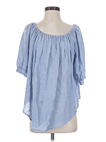 Aqua 3/4 Sleeve T-Shirt (view 1)
