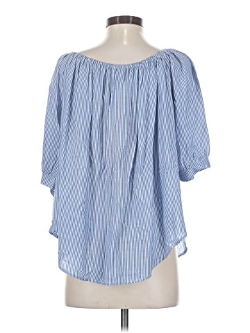 Aqua 3/4 Sleeve T-Shirt (view 2)